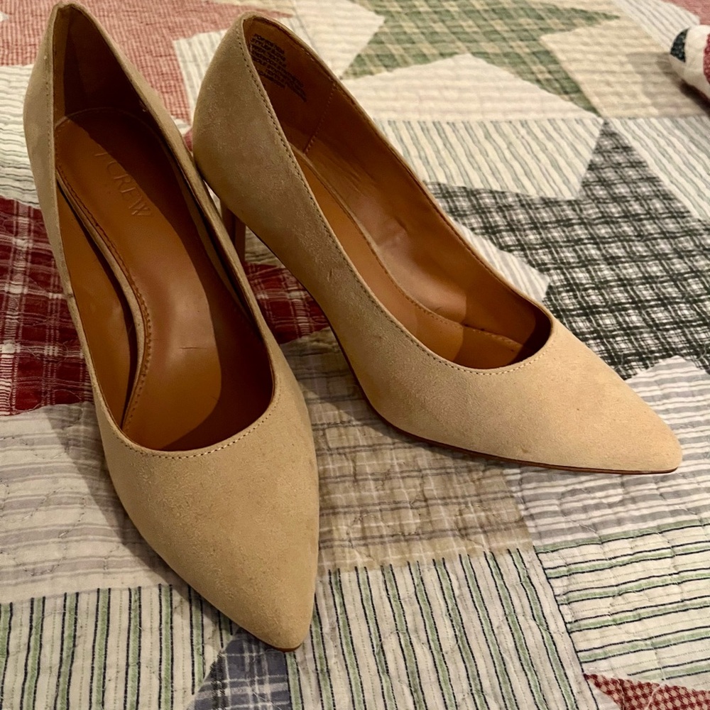 Beige Heels Jcrew Size 7